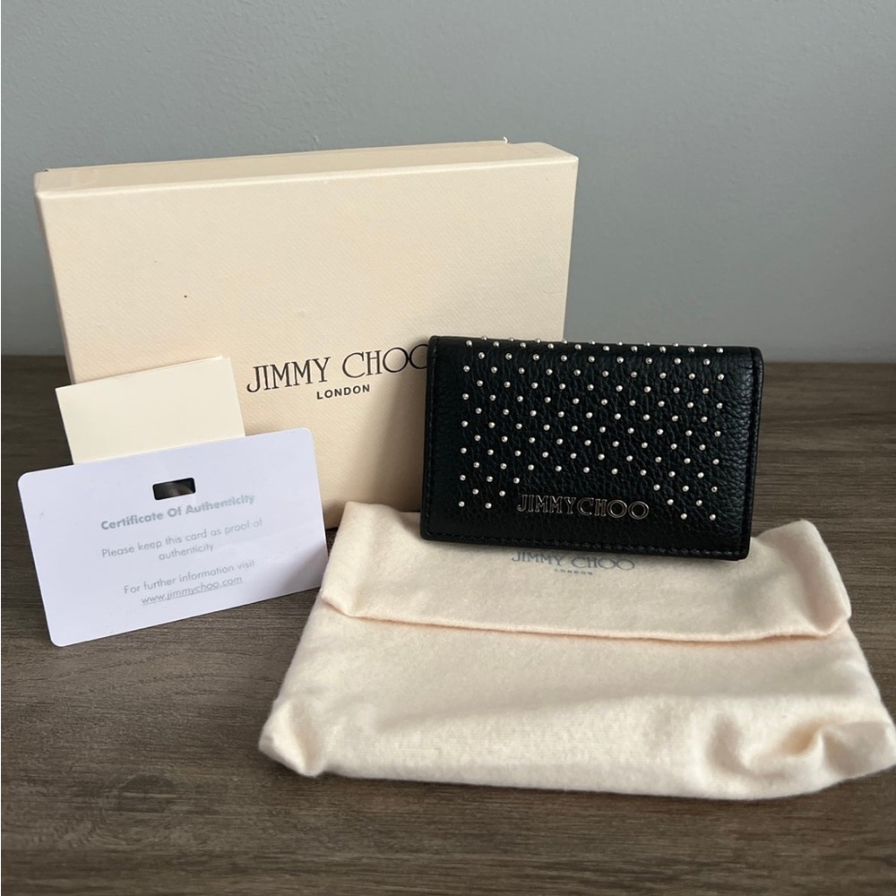 Jimmy Choo Studded Cardholder